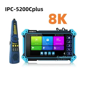 Сетевой тестер 8K Engineering Treasure IPC-5200Cplus для видеонаблюдения с входом VGA и функцией поиска линий, Китай - Product Image 6