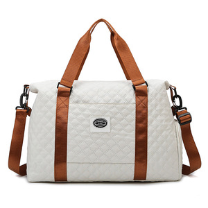 Bolsa de Viaje para Zapatos con Compartimentos Separados para Zapatos Secos y Mojados, Bolsa de Gimnasio Ligera, Portátil y Transpirable de Gran Capacidad para Mujer, Ideal para Embarazadas - Product Image 5