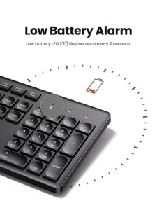 <span class=keywords><strong>Clavier</strong></span> <span class=keywords><strong>sans</strong></span> <span class=keywords><strong>fil</strong></span> UGREEN KU004 2,4 GHz, disposition 104 touches pour ordinateur portable, ordinateur de bureau, Windows, Mac OS, accessoires <span class=keywords><strong>PC</strong></span>, touches anglaises - Product Image 5