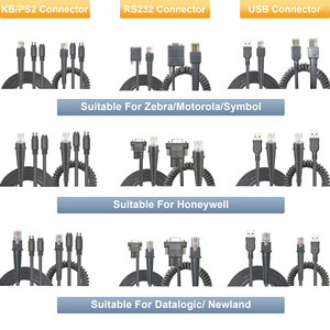 Sotesin 3M PVC resistente a bajas temperaturas USB a RJ50 código de barras lector de código QR Cable de escáner para Zebra <span class=keywords><strong>Li3608</strong></span> Li3678 Ds3608 - Product Image 6