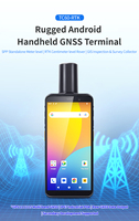 PDA robuste Android avec GPS en temps réel, NFC, carte SIM, base de charge pour l'arpentage et la cartographie
