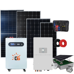 10kva 20kva 30kw 10000 <span class=keywords><strong>Watt</strong></span> Système de panneau solaire mural de type divisé avec port de communication CAN pour la consommation d'énergie à domicile - Product Image 2