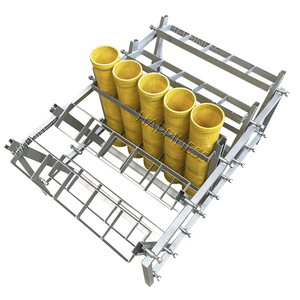 Hạnh Phúc 6 inch 25 Shot sắt pháo hoa Rack hiển thị cho sợi thủy tinh vữa Ống vữa <span class=keywords><strong>Launcher</strong></span> - Product Image 1