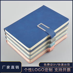 สมุดบันทึกธุรกิจหนังพรีเมียม A5 ไร้สาย เข้าเล่มแบบเย็บกี่ ปกอ่อน พกพาสะดวก สมุดโน้ตสำนักงาน พิมพ์ดิจิทัล สำหรับโปรโมชั่น - Product Image 3