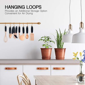 Best Selling 7 Pcs <strong>Kitchen</strong> Gadgets Tools Set <strong>Copper</strong> Coated Stainless Steel Utensils with Handle <strong>Kitchen</strong> <strong>Accessories</strong> - Product Image 6