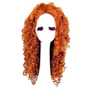 Coraggioso/<span class=keywords><strong>Merida</strong></span>: principessa Cosplay Anime parrucca lungo rotolo - Product Image 5