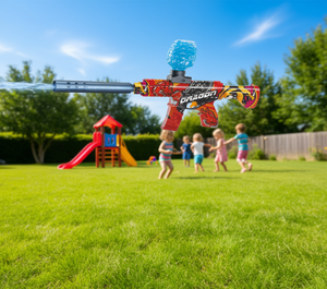 Pistolet à eau électrique Blaster 535-11 en plastique, jouet d'extérieur pour enfants, pistolet à eau amusant - Product Image 2