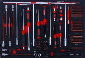 333ピースツールセット、ツールカート、ツールボックス、7段引き出し付きローリングツールセット、自動車整備士用ツールキャビネット - Product Image 5