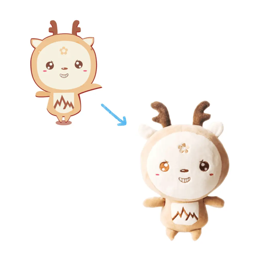 Özel karikatür hayvan Anime doldurulmuş hayvanlar Plushies promosyon maskot türev arı peluş oyuncaklar