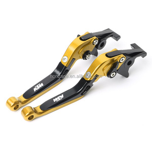 Leviers de frein et d'embrayage pliables pour <span class=keywords><strong>KTM</strong></span> Duke <span class=keywords><strong>RC125</strong></span> 200 250 390, guidon en aluminium CNC, pièces de modification de moto - Product Image 6