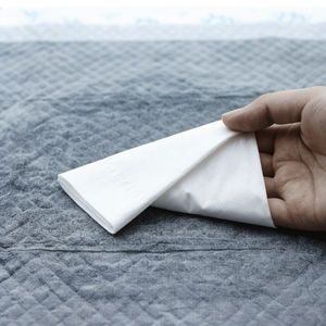 Coussinets d'apprentissage pour chiots super absorbants et <span class=keywords><strong>anti</strong></span>-odeurs, coussinets pour animaux de compagnie en charbon de bois, autocollants adhésifs antidérapants, coussinets pour animaux de compagnie en bambou carbone - Product Image 5