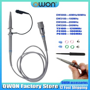 OWON OW3060-OW3300 ดิจิตอลออสซิลโลสโคปโพรบ 40MHz-300MHz โพรบแบบพาสซีฟเหมาะสำหรับ OW3100/SD2202S/SD210S/SD210S/OW3200 - Product Image 4