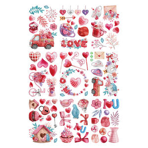 Meilleure vente vacances atmosphère mignon arc fenêtre autocollants dessin animé décoration de noël <span class=keywords><strong>vitrine</strong></span> armoire verre fenêtre autocollants - Product Image 5