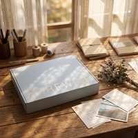 Scatole Postali Personalizzate Colorate Pieghevoli Ecologiche Degradabili in Materiali Riciclati con Logo del Cliente per Abbigliamento Calze Regali