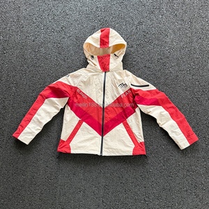 Custom Design High Quality Zipper Coat Pullover Nylon Windbreaker <b>Jackets</b> Lightweight <b>Soft</b> <b>Shell</b> Waterproof Windbreaker <b>Jackets</b> - Product Image 1