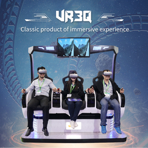 Plateforme <span class=keywords><strong>de</strong></span> simulation <span class=keywords><strong>de</strong></span> mouvement, cinéma VR, parc à thème intérieur pour 3 joueurs, simulateur <span class=keywords><strong>de</strong></span> réalité virtuelle, musée scientifique, jeux <span class=keywords><strong>de</strong></span> réalité virtuelle - Product Image 2