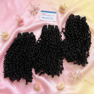 ผมต่อแบบเวฟสีดำสุดฮิต ขายดีมาก – ผมแท้ 100% แบบเวอร์จิ้น (ไม่หลุดร่วง ไม่พันกัน) - Product Image 1