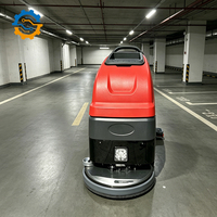 Nettoyeur de sols industriel autopropulsé à grande capacité, alimenté par batterie, robuste et automatique, pour usine