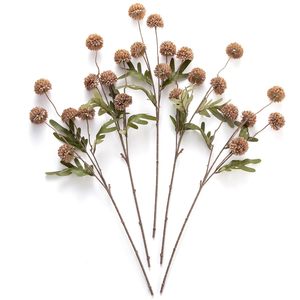 Promotion : Boule de fleurs artificielle 7 têtes Pissenlit Pompon Chrysanthème pour décoration de mariage et de maison - Product Image 5
