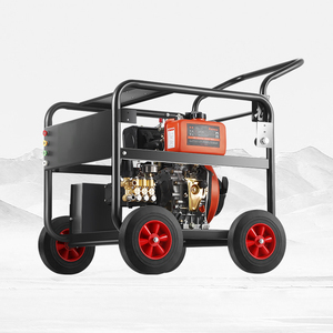 เครื่องฉีดน้ำแรงดันสูง 500 บาร์ 7250PSI พร้อมระบบสตาร์ทไฟฟ้า ชิ้นส่วนหลักปั๊มประสิทธิภาพสูง สำหรับล้างรถ งานหนัก - Product Image 1