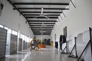 Ventilateur vertical de 12 pieds avec base en <span class=keywords><strong>bois</strong></span> et ventilateur vertical léger - Product Image 6