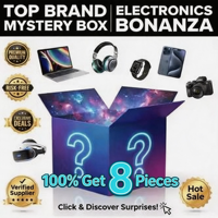 Kotak Misteri Digital Berkualitas Tinggi 8-Piece 2026 SLB-4 Kotak Misteri Keberuntungan Terlaris Jam Tangan Pintar Earphone Elektronik Menarik