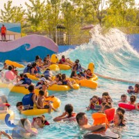 Machine à Vague Professionnelle à Pression de Vent 75KW pour Parc Aquatique et Piscine à Surf