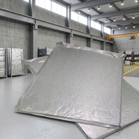 Panneaux d'isolation sous vide VIP à faible conductivité thermique pour la construction d'entrepôts industriels à haute valeur R