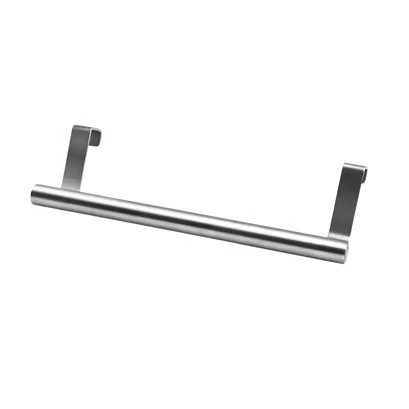 Towel holder Kitchen Stainless Steel 304 Over Cabinet Door shower room Rack towel Holder Bar