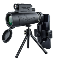 Waterproof High-quality 12x50 Monocular Telescope with Laser Light UV LED Light Compact and Portable