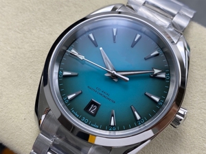 Montre mécanique de luxe de qualité supérieure, étanche, 38 mm, mouvement VS Factory 8800, 50 bars, bracelet en cristal de saphir turquoise - Product Image 5
