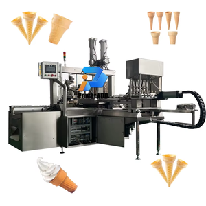 Machine professionnelle de fabricant de cône de crème glacée de gaufres de rouleau de bâton de gaufres d'oreiller - Product Image 2