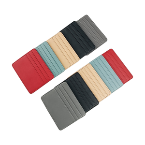 WRIZA PU Leather Minimalist Card Holder Slim Lightweight Durable Multi Slot <b>Wallet</b> <b>for</b> <b>Men</b> and Women Elegant Daily Use Accessory - Product Image 1