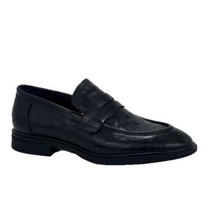 Chaussures de conduite tendance pour hommes 2025, chaussures en cuir souple à enfiler, semelle souple, chaussures en cuir décontractées pour affaires - Product Image 5