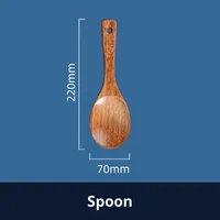 Ustensiles de cuisine en bois pour la maison et la cuisine, cuillères en noyer noir, ensemble de cuillères et fourchettes en bois, cadeau de Noël
