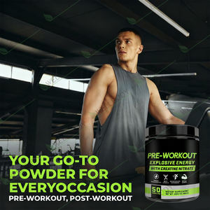 WELLBODY OEM/ODM Integratore Pre-Allenamento in Polvere Etichetta Privata Creatina Monoidrato Naturale Pura <span class=keywords><strong>BCAA</strong></span> per Crescita Muscolare ed Energia 10g Per - Product Image 2