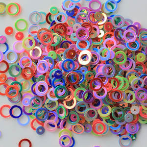 6 มม.<span class=keywords><strong>แหวน</strong></span>วงกลม Dot Shape Sequins สำหรับตกแต่งเล็บ Art เล็บคู่มือ DIY งานฝีมือตกแต่งตกแต่ง - Product Image 6