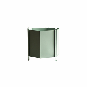 Mediados <span class=keywords><strong>de</strong></span> siglo <span class=keywords><strong>de</strong></span> interior al aire libre hexagonal olla <span class=keywords><strong>de</strong></span> Metal planta plantador Jardín <span class=keywords><strong>de</strong></span> la casa Decoración - Product Image 1