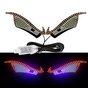 LELANPU Luz para Camión, Luces Halo Demon, Decoración RGB para Ventana, Proyector Future Eyes, Accesorios para <span class=keywords><strong>Taxi</strong></span>, Auto, Coche, Luz LED Decorativa - Product Image 1