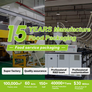 Bán buôn bao bì thực phẩm dùng một lần phân hủy sinh học lấy đi container thực phẩm 6 inch lò vi sóng vỏ sò Hộp Ăn Trưa cho nhà hàng - Product Image 5