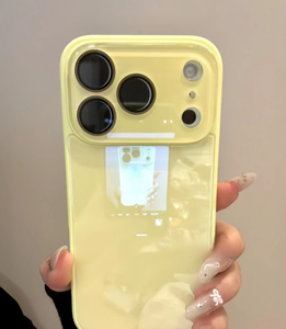 Coque de téléphone en verre Macaron pour iPhone 17 Pro Max, <span class=keywords><strong>protection</strong></span> d'écran en cristal pour iPhone 16, <span class=keywords><strong>protection</strong></span> anti-chute de 15 mm - Product Image 4