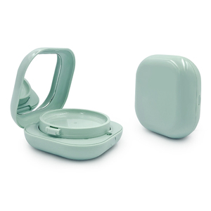 Coussin d'air compact pour cosmétiques <span class=keywords><strong>BBCC</strong></span>, boîte de blush verte, conteneur d'emballage en plastique - Product Image 1