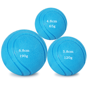 Giocattolo durevole galleggiante all'ingrosso della palla di Tennis del cane dell'animale domestico di masticazione di <span class=keywords><strong>TPR</strong></span> - Product Image 3