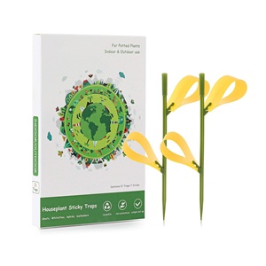 Mới có hình dạng armyworm tấm armyworm Dải chèn màu vàng Sticker côn trùng dính bẫy - Product Image 1