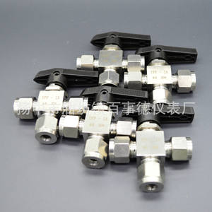 Vanne à boisseau sphérique à double compression en acier inoxydable 304 DN6mm, style américain, vente en gros d'usine - Product Image 1