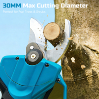 Mamidw Oplaadbare Elektrische Takkenknipper SK5 Blade 30mm Max. Snijgrootte voor Tuinonderhoud, voor 18v Accu