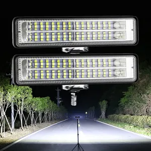 רכב אור הרכבה Led ערפל Off Road 4x4 12W ספוט קרן Led אור בר למשאיות זרקור עבודת אור בר