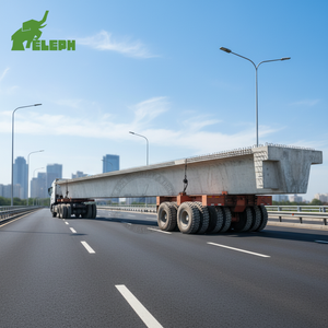 Remolque de Transporte de Vigas de Alta Calidad de 100 Toneladas para Movimiento en Obras de Construcción - Product Image 2