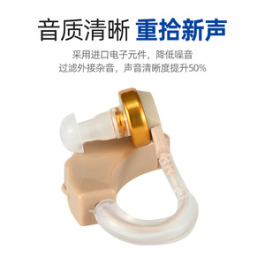 Aide auditive Cyber Sonic 551610mm, 2 canaux réglables pour personnes âgées, alimentée par batterie - Product Image 5