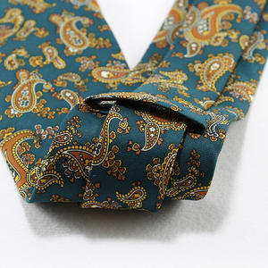 Мужской галстук с имитацией шелка, 7 см - Product Image 3